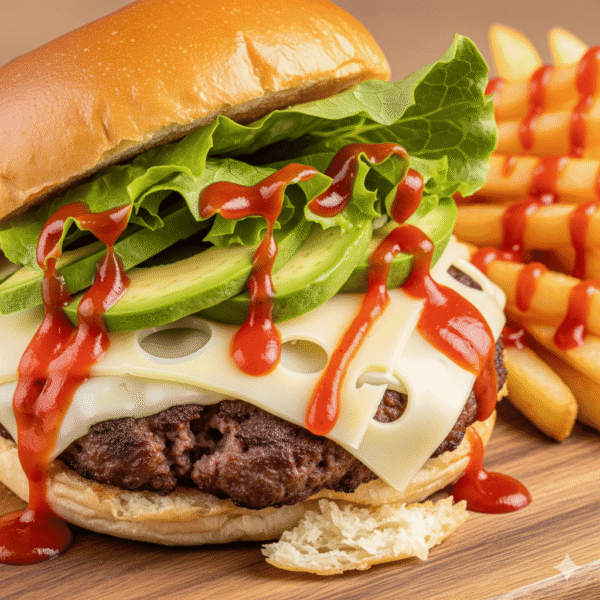 Burger pilar de la llama